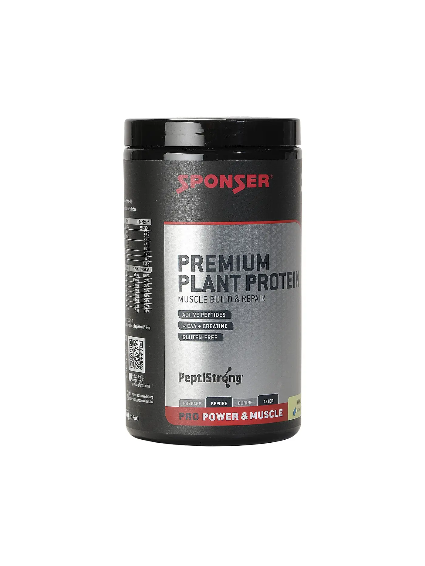 SPONSER | Getränkepulver Premium Plant Protein Vanilla | 